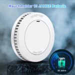 XINDUM Rauchmelder 10er Set – TÜV-zertifiziert mit 10 Jahren Batterie & Magnethalterung – Bild 2