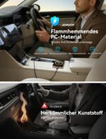 JOYROOM 175W KFZ-Ladegerät mit 3 USB-Ports & 100W USB-C Kabel – Schnellladen für Smartphone & Laptop – Bild 6