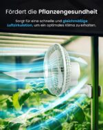 Pro Breeze Mini Clip Ventilator 20 cm – Leise Kühlung mit 360° Rotation für Schreibtisch & Schlafzimmer – Bild 10