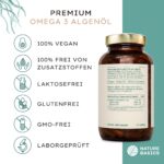 Veganes Omega-3 Algenöl 120 Kapseln – 4 Monate Versorgung mit EPA & DHA – Bild 3