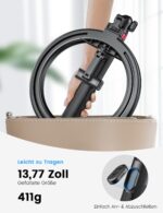 Acrhkoor 10,2" Ringlicht mit 192 cm Aluminium-Stativ – Professionelles LED-Licht für Content Creation – Bild 9