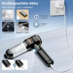 Aurvite Handstaubsauger Akku 4-in-1 mit 32000 Pa – Kabelloses Multifunktionstool für Auto & Büro – Bild 6