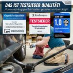Tarpofix Hydraulischer Wagenheber 3t, 85-475 mm – Flacher Rangierwagenheber für PKW & SUV – Bild 2