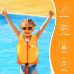 NEO-SPLASH Schwimmlernweste für Kinder 1–6 Jahre – Verstellbare Schwimmhilfe mit Sicherheitsgurten – Bild 2