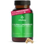 Vitabay R-Alpha-Liponsäure 300 mg – 120 Kapseln hochdosiert vegan – 4 Monate Vorrat