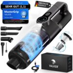 VALKER MasterGrip Handstaubsauger Akku – 19.000 PA Saugleistung & 30 Min Laufzeit