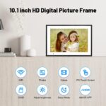 Anna Bella WiFi Digitaler Bilderrahmen 10,1 Zoll – HD-Display mit App-Steuerung – Bild 2