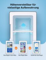 AstroAI Mini Kühlschrank 6L mit Kühl- & Heizfunktion – tragbar für Auto, Büro & Zuhause – Bild 4