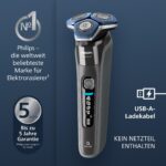 PHILIPS Series 7000 Elektrischer Rasierer – Nass- & Trockenrasur mit SkinIQ-Technologie – Bild 2
