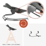 hauck Alpha Bouncer Premium Neugeborenenaufsatz – 2-in-1 Babywippe & Hochstuhlaufsatz – Bild 7