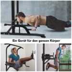 DH FitLife Power Tower – Multifunktionale Dip Station & Klimmzugstange für Home Gym – Bild 7