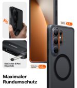 TORRAS Ostand L1 Samsung Galaxy S26 Ultra Hülle – MagSafe mit Ständer & Militärschutz – Bild 7