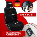 fixcape Neoprene Autositzschoner Vordersitze – Wasserdicht & Universal für alle Modelle – Bild 3