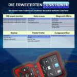 GQDGCU V519 OBD2 Diagnosegerät – Profi-Fehlerausleser für alle PKW nach 2000 – Bild 5