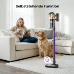 FDUXUD Akkustaubsauger 600W 50kPa – Kabellos mit 70Min Laufzeit & Anti-Tangle-Bürste – Bild 8