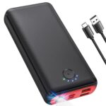 JIGA Power Bank 27000mAh mit 22,5W PD – Schnellladung für iPhone, Samsung & iPad
