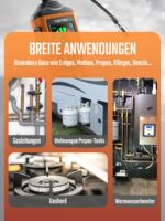 TOPTES PT520A Gasmelder mit 43,5 cm Sonde – Erdgasdetektor für Zuhause & Wohnmobil – Bild 5