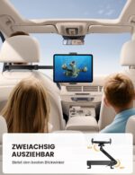 Lamicall Tablet Halterung Auto Kopfstütze mit Sicherheitsschloss – 4,7-13 Zoll – Bild 3