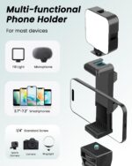 Victiv 197cm Handy-Stativ mit flexiblem Schwanenhals – Overhead-Stativ für Smartphone & Kamera – Bild 5
