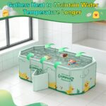 Lafisun Faltbare Babybadewanne 78x45x30 cm – Stabile Babywanne für 0-8 Jahre – Bild 3