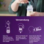 Philips Avent Natural Response Geschenkset – 4 Babyflaschen mit AirFree Ventil für 0–12 Monate – Bild 7