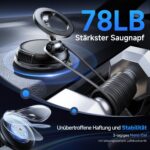 Moeila Vakuum Magnetische Autohalterung mit 78 LBS Saugkraft & 2400gf Magnet – 360° drehbar – Bild 5