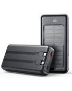 Bextoo Solar Powerbank 27000mAh mit 22,5W Schnellladung – Tragbares Ladegerät für Smartphones