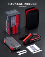 Povasee 6000A Starthilfe Powerbank für Pkw – Auto Jump Starter 12V mit LED & USB – Bild 7