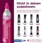 Sodastream Quick Connect CO2-Zylinder 2er-Pack – 120L Sprudelwasser für Terra, Duo, Crystal 3.0 – Bild 2