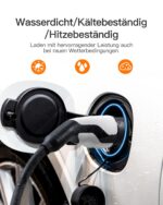 tomons Typ 2 Ladekabel 11 kW 5 m – Schnellladen für alle EV & PHEV mit Tragetasche – Bild 4
