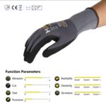 HPHST SF001TS Arbeitshandschuhe 12 Paar – Montagehandschuhe mit Smart Touch & Nitrilschaum – Bild 4