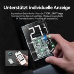 CYCPLUS GPS Fahrradcomputer mit ANT+ & Bluetooth 5.0 – 100h Akkulaufzeit, IP67 wasserdicht – Bild 6