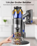Bulelink Akku-Staubsauger 45000Pa 550W – 65Min Laufzeit mit 8-Schicht-Filtration & Anti-Tangle-Bürste – Bild 5