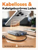 Aobbow MagSafe Powerbank 10000mAh – 20W Schnellladen & kabelloses Laden für iPhone – Bild 5
