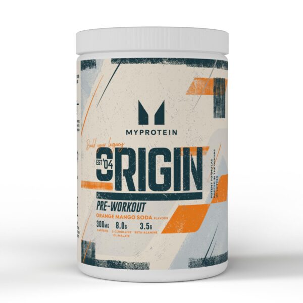 Myprotein Origin Pre-Workout 600g – 300mg Koffein & L-Citrullin für maximale Trainingsleistung