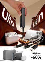 LKOUY 27000mAh Power Bank mit USB-C & 3-in-1 Kabel – Schnelllade Powerbank für iPhone & Samsung – Bild 3
