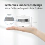 WISUALARM Rauchmelder 5er Set – 10 Jahre Batterie, EN14604 zertifiziert – Bild 2