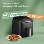 Cosori TurboBlaze Heissluftfritteuse XXL 6L – 9-in-1 Airfryer mit DC-Motor & 87 Rezepten – Bild 9
