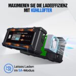 ECO-WORTHY 12V/24V 20A LiFePO4 Batterieladegerät – Intelligentes Multi-Current Schnellladegerät – Bild 8