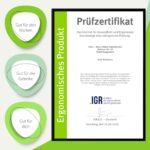 feela® Orthopädisches Sitzkissen Medium – Ergonomisches Design mit Memory-Schaum für Büro & Auto – Bild 9