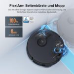 roborock Qrevo Edge S5A Saugroboter mit Wischfunktion – 18.500 Pa Saugkraft & 75°C Heisswasser-Reinigung – Bild 5