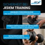 ArtSport 30 kg Kurzhantel-Set mit 16 Gewichten – Professionelles Krafttraining für Zuhause – Bild 4