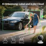 Aqara G100 2K Sicherheitskamera – HomeKit Secure Video mit KI-Erkennung & Nachtsicht – Bild 6