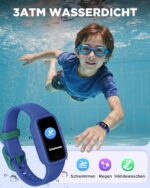 BIGGERFIVE Vigor 3 Kinder-Fitnessuhr mit AMOLED Display – 3ATM wasserdicht, ohne App – Bild 7