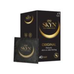 SKYN Original Kondome 40 Stück – Latexfrei mit SKYNFEEL für intensives Hautgefühl
