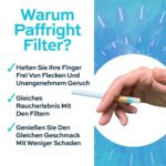 Paffright 600 Zigarettenfilter 8mm – Anti-Teer Filter für sauberen Genuss – Bild 4