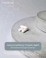 MoleQlar Magnesium L-Threonat 90 Kapseln – 150 mg Magtein für Nervensystem & Psyche – Bild 4