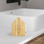 Zwitscherbox RELAXOUND ORIGINAL mit Bamboo Vollholzfront – Vogelgesang Soundbox für Entspannung – Bild 4