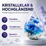 LET'S RESIN 1000ml Epoxidharz Set – Blasenfrei & Kristallklar für Schmuck & Kunstwerke – Bild 2