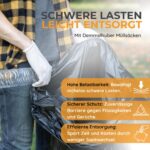 Demmelhuber Müllsäcke 240 Liter extrastark 60 μm – Reissfeste Abfallsäcke für Haus & Industrie – Bild 2